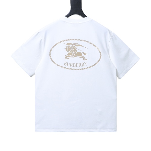Burberry Back Circle Knight Horse Short-Sleeve T-Shirt - Image 4