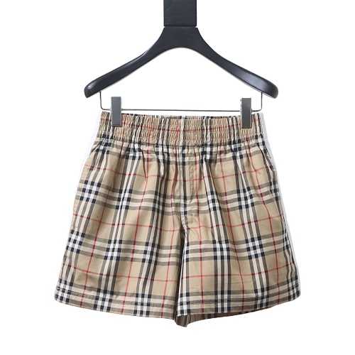 Burberry Classic Black Trim Webbing Check Shorts