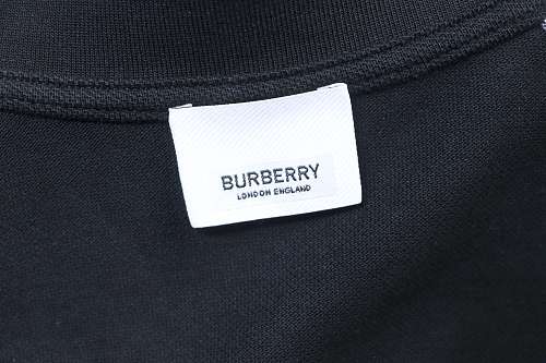 Burberry Classic Collared Equestrian Embroidered Short-Sleeve Polo Shirt - Image 8