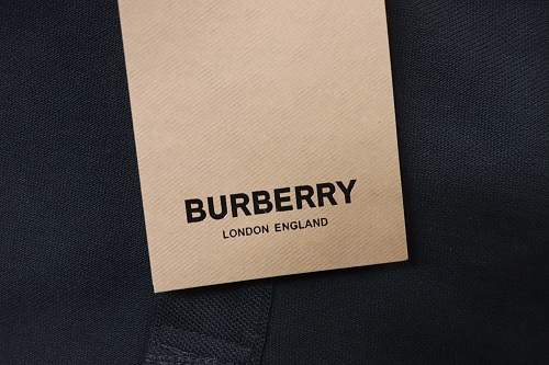 Burberry Classic Collared Equestrian Embroidered Short-Sleeve Polo Shirt - Image 9