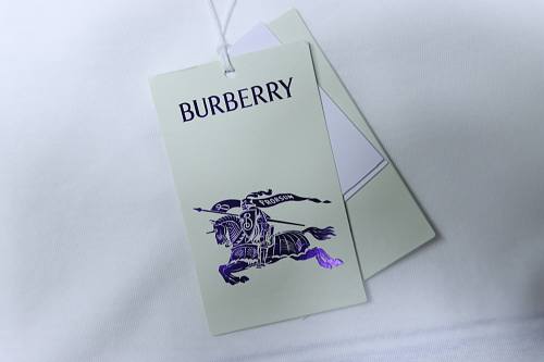 Burberry Striped Print with Classic Horse Embroidery Short-Sleeve T-Shirt - Image 12