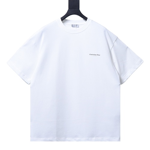 dior_25ss_lily_of_the_valley_distressed_t_shirt_1E378A7466217.jpeg Dior 25ss Lily of the Valley Distressed T-Shirt - Image 1