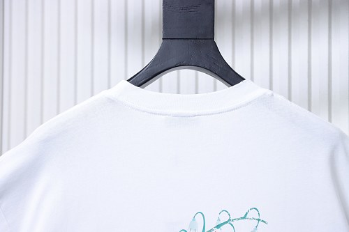 Dior 25ss Lily of the Valley Distressed T-Shirt - Image 5