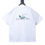 Dior 25ss Lily of the Valley Distressed T-Shirt - Image 2