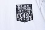 Dior Classic Pocket Embroidered T-Shirt - Image 10