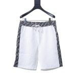 Dior Dark Monogram Jacquard Webbing Shorts