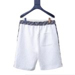 Dior Dark Monogram Jacquard Webbing Shorts - Image 2
