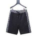 Dior Dark Monogram Jacquard Webbing Shorts - Image 3