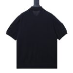 Dior Embroidered Knit Short-Sleeved Polo Shirt - Image 2