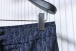 Dior Green Webbing Drawstring Shorts Blue - Image 7