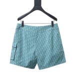 Dior Green Webbing Drawstring Shorts Green - Image 2