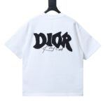 Dior Large Logo Patch And Embroidered Lettering On The Back T-Shirt - Image 2