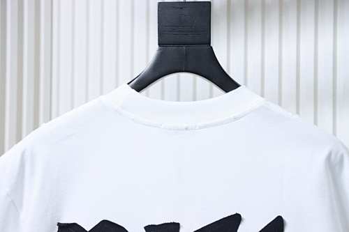 Dior Large Logo Patch And Embroidered Lettering On The Back T-Shirt - Image 6