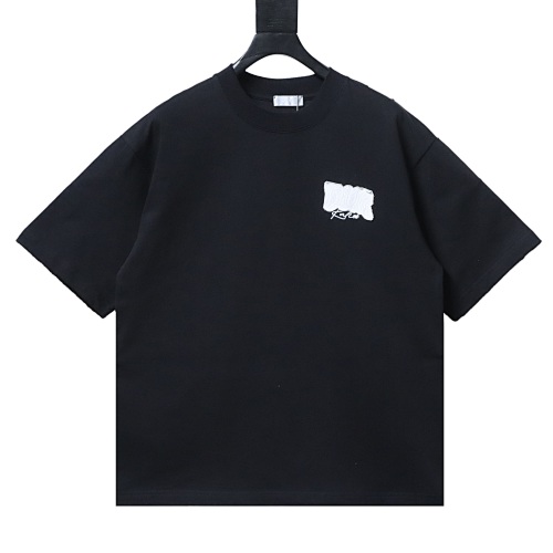 Dior Large Logo Patch And Embroidered Lettering On The Back T-Shirt - Image 3