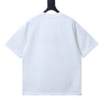 Dior New Distressed Patch Letter Embroidery T-Shirt - Image 2