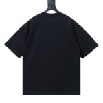 Dior New Distressed Patch Letter Embroidery T-Shirt - Image 4