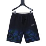 Dior Smoke Inspired Print Shorts