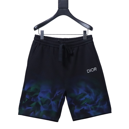 Dior Smoke Inspired Print Shorts
