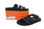 Hermes Chypre Sandal Black Blue - Image 8