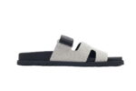 Hermes Chypre Sandal Dark Gray - Image 2
