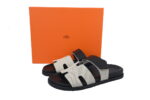 Hermes Chypre Sandal Dark Gray - Image 9