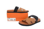 Hermes Chypre Sandal Khaki Black - Image 8