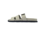 Hermes Chypre Sandal Khaki Gray