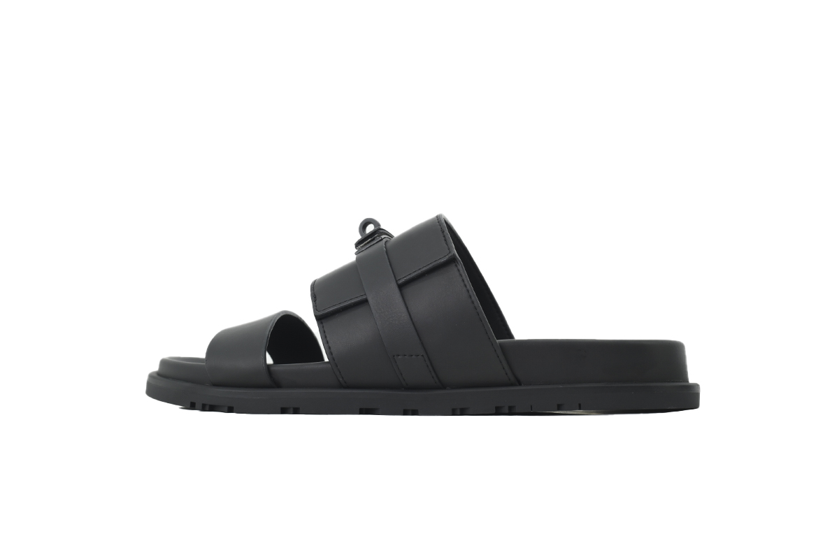 hermes_jackson_sandal_black_1E40A4B5D0814.jpg Hermes Jackson Sandal Black - Image 1