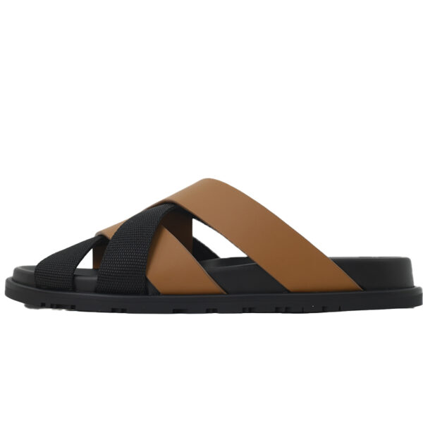 Hermes Kazimir Sandal Khaki