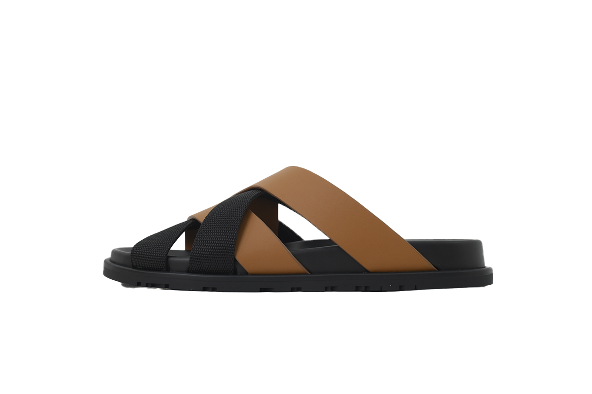 hermes_kazimir_sandal_khaki_1E40A527D581C.jpg Hermes Kazimir Sandal Khaki - Image 1