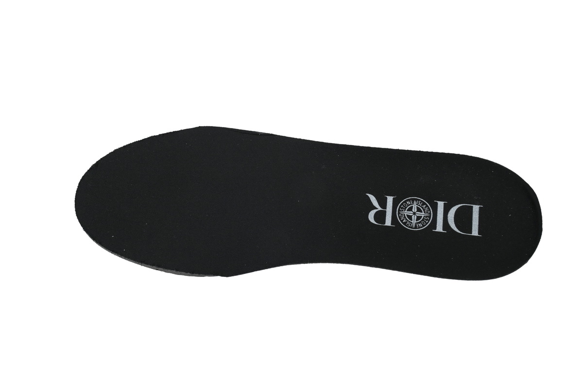 PK God Batch Dior x Stone Island B57 Low Sneaker Black - Image 7