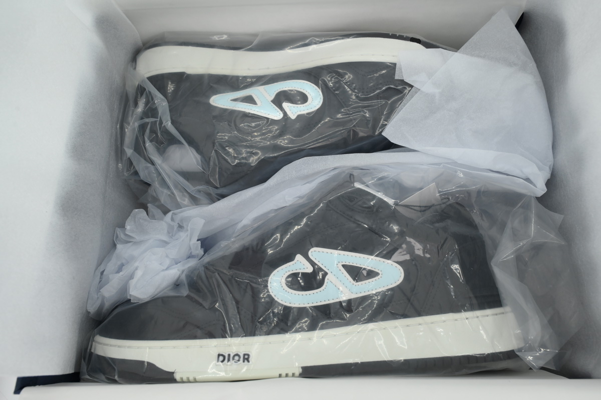 PK God Batch Dior x Stone Island B57 Low Sneaker Black - Image 10