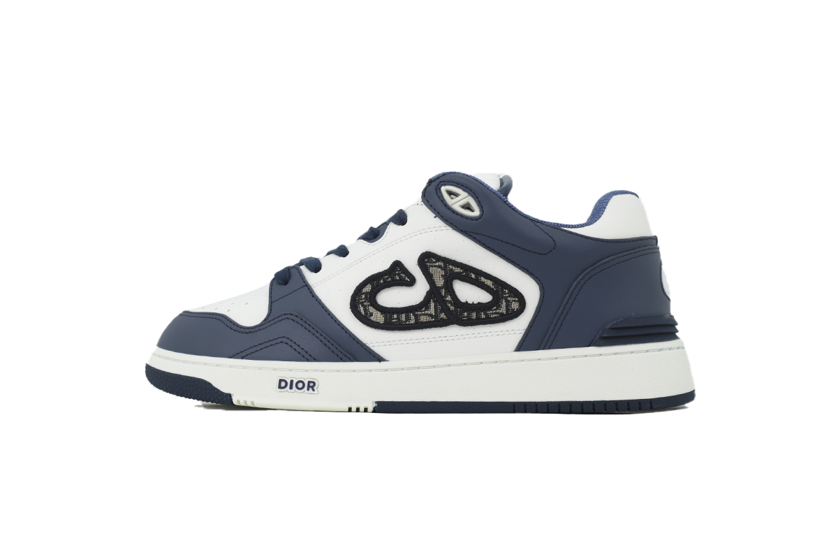pk_god_batch_dior_x_stone_island_b57_low_sneaker_blue_1E37986B37810.jpg PK God Batch Dior B57 Low Sneaker Navy Blue - Image 1