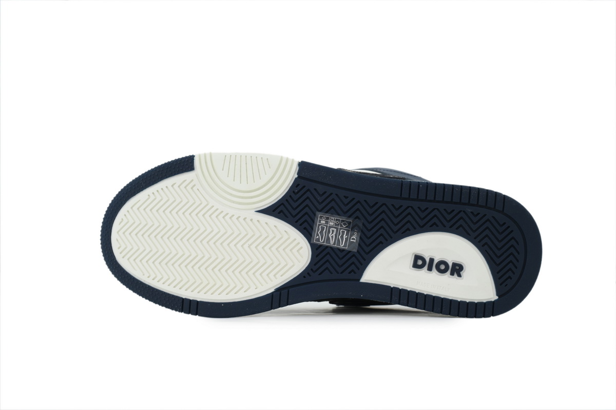 PK God Batch Dior B57 Low Sneaker Navy Blue - Image 4