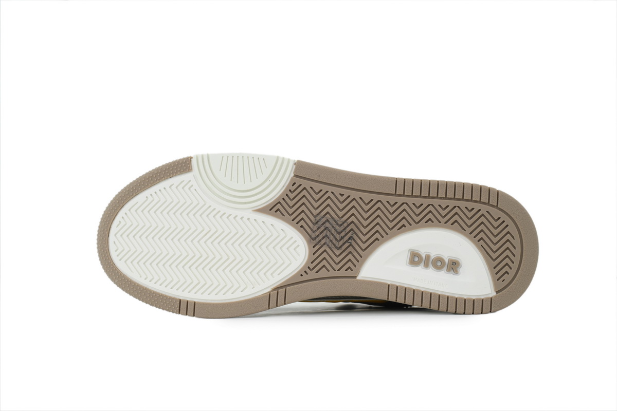 PK God Batch Dior x Stone Island B57 Low Sneaker Khaki - Image 4