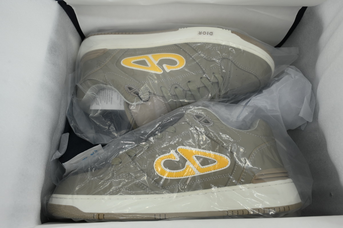 PK God Batch Dior x Stone Island B57 Low Sneaker Khaki - Image 6