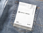 Purple Brand Denim Shorts PU530# - Image 9