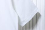 Embroidered Badge Round Neck T-shirts - Image 8