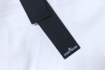 Embroidered Badge Round Neck T-shirts - Image 10