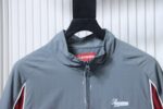 Supreme 25FW Contrast Piping Track Jacket Grey - Image 6