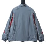 Supreme 25FW Contrast Piping Track Jacket Grey - Image 2