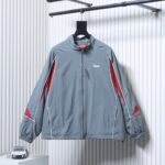 Supreme 25FW Contrast Piping Track Jacket Grey - Image 4