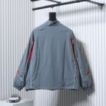Supreme 25FW Contrast Piping Track Jacket Grey - Image 5