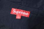 Supreme 25FW Contrast Piping Track Jacket Black - Image 9