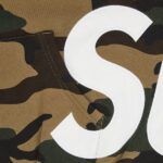 Supreme Big Logo Zip Up Hooded Sweatshirt Woodland Camo - Image 3