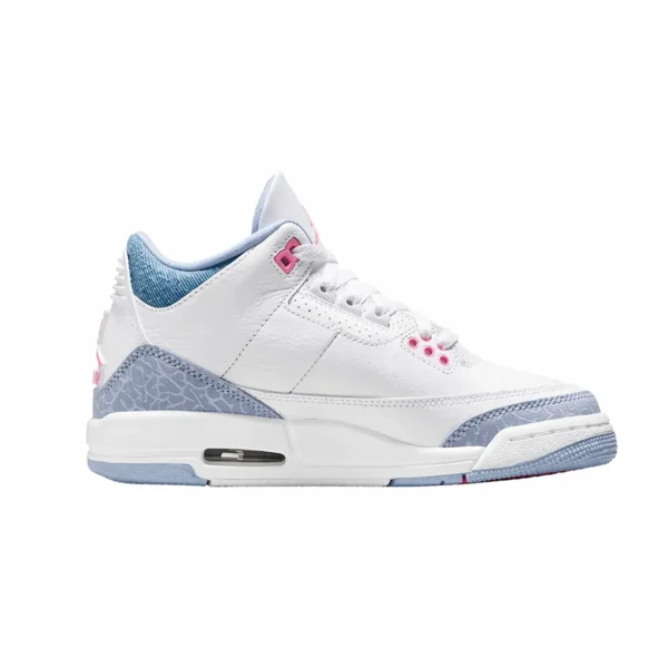 Jordan 3 'Cobalt Bliss' Pink Glow 2025