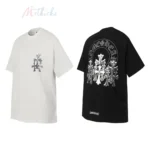 Chrome Hearts Triple Cross Logo Tee Black/White