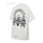 Chrome Hearts Triple Cross Logo Tee Black/White - Image 6
