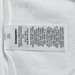 B*rberry Logo Print Tiger Motif White T-Shirt - Image 6