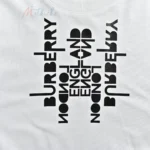 B*rberry Logo Print Tiger Motif White T-Shirt - Image 7